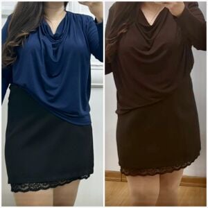 ZS131-Dandelli yüksek bel etek