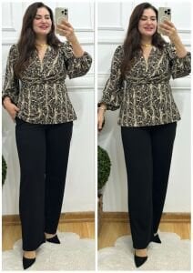 TR146-Yılan desenli ikili takım